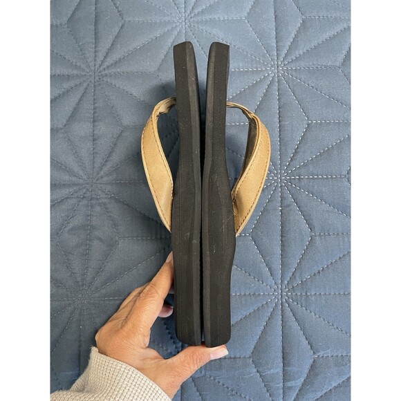 Rainbow Sandals Women’s Size 6.5-7.0 Leather Beach Summer Walking - Picture 5 of 10